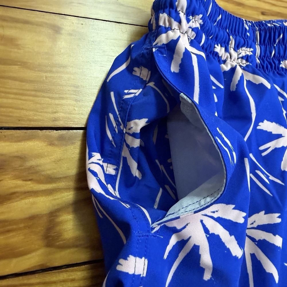 Chubbies The Weekend Kings Swim Trunks Mens Medium Palm Tree 5.5 Inch - Picture 6 of 12